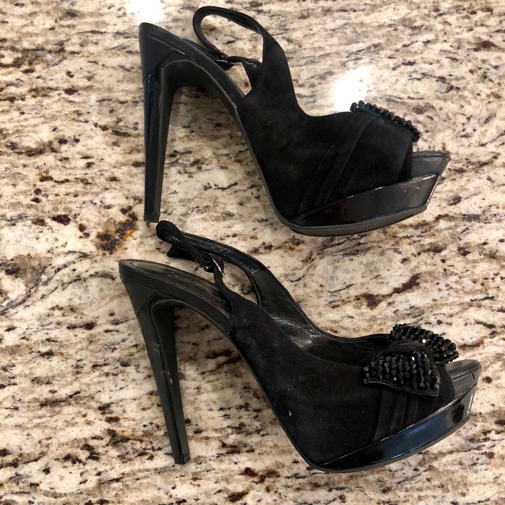 Jessica Simpson black heels - Picture 4 of 9